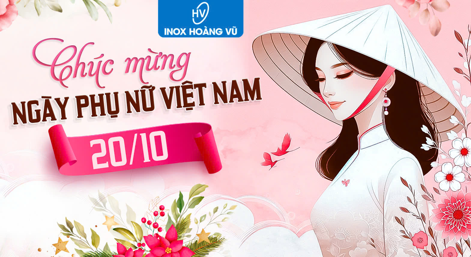 CHÚC MỪNG NGÀY PHỤ NỮ VIỆT NAM 20/10/2024