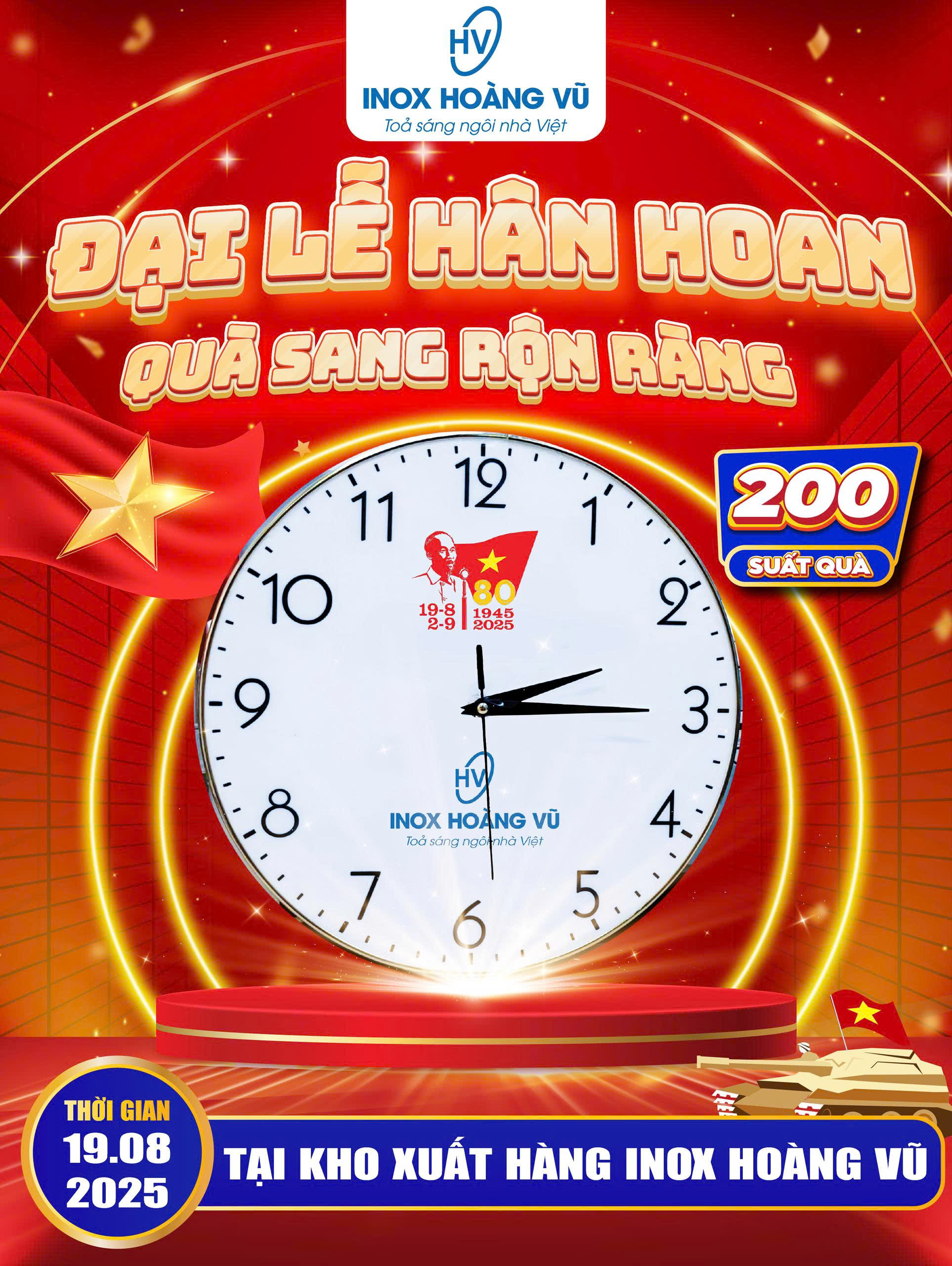 ĐẠI LỄ HÂN HOAN – QUÀ SANG RỘN RÀNG