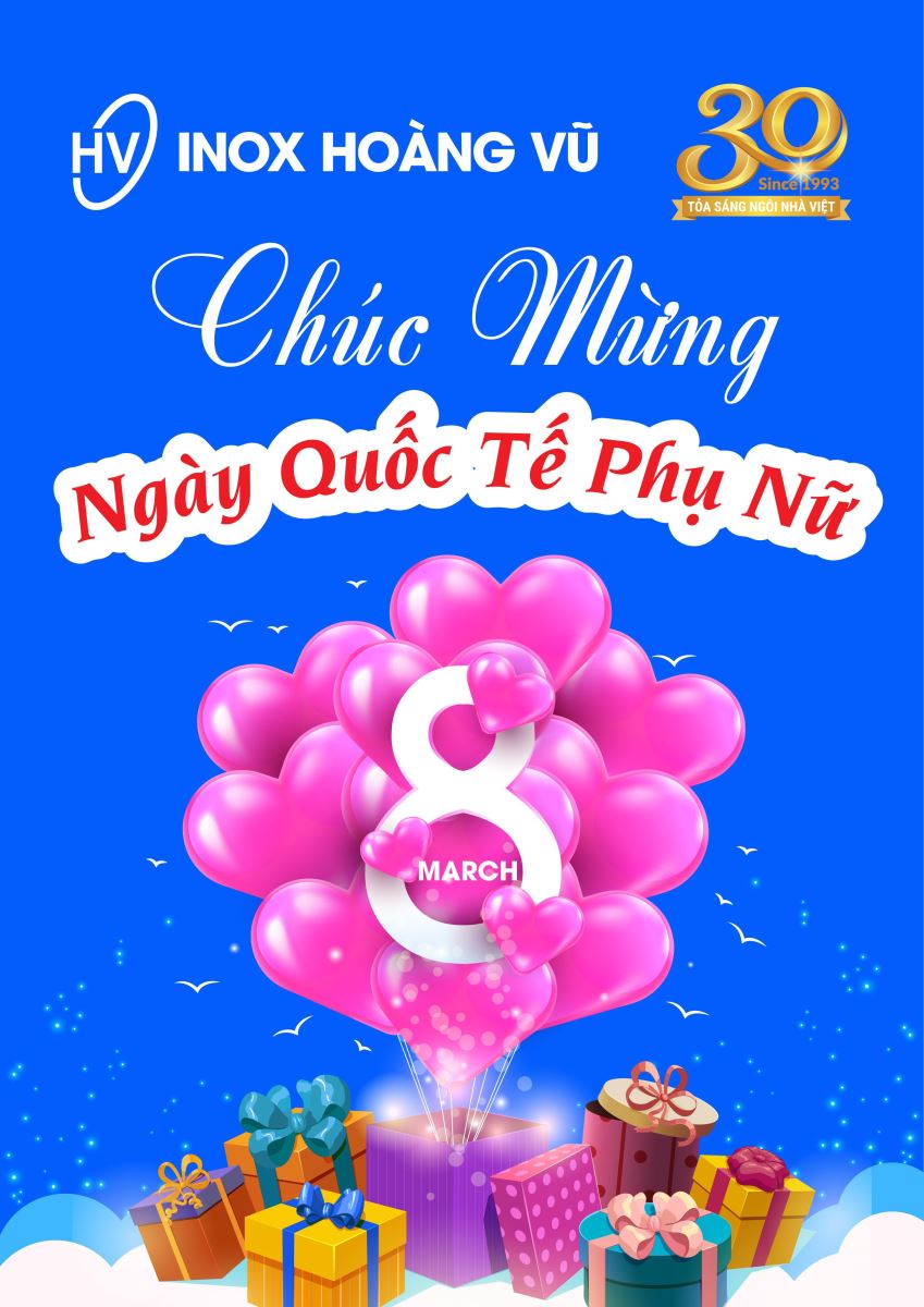 CHÚC MỪNG QUỐC TẾ PHỤ NỮ 8/3 